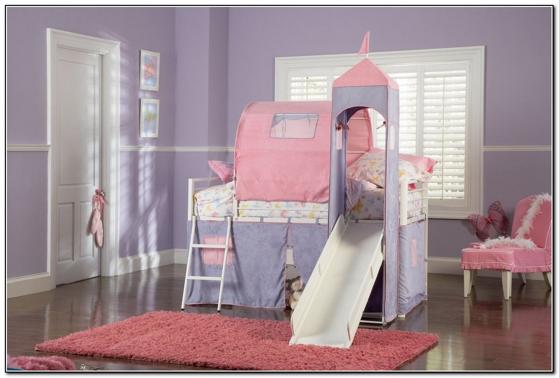Girl Bunk Beds With Slide