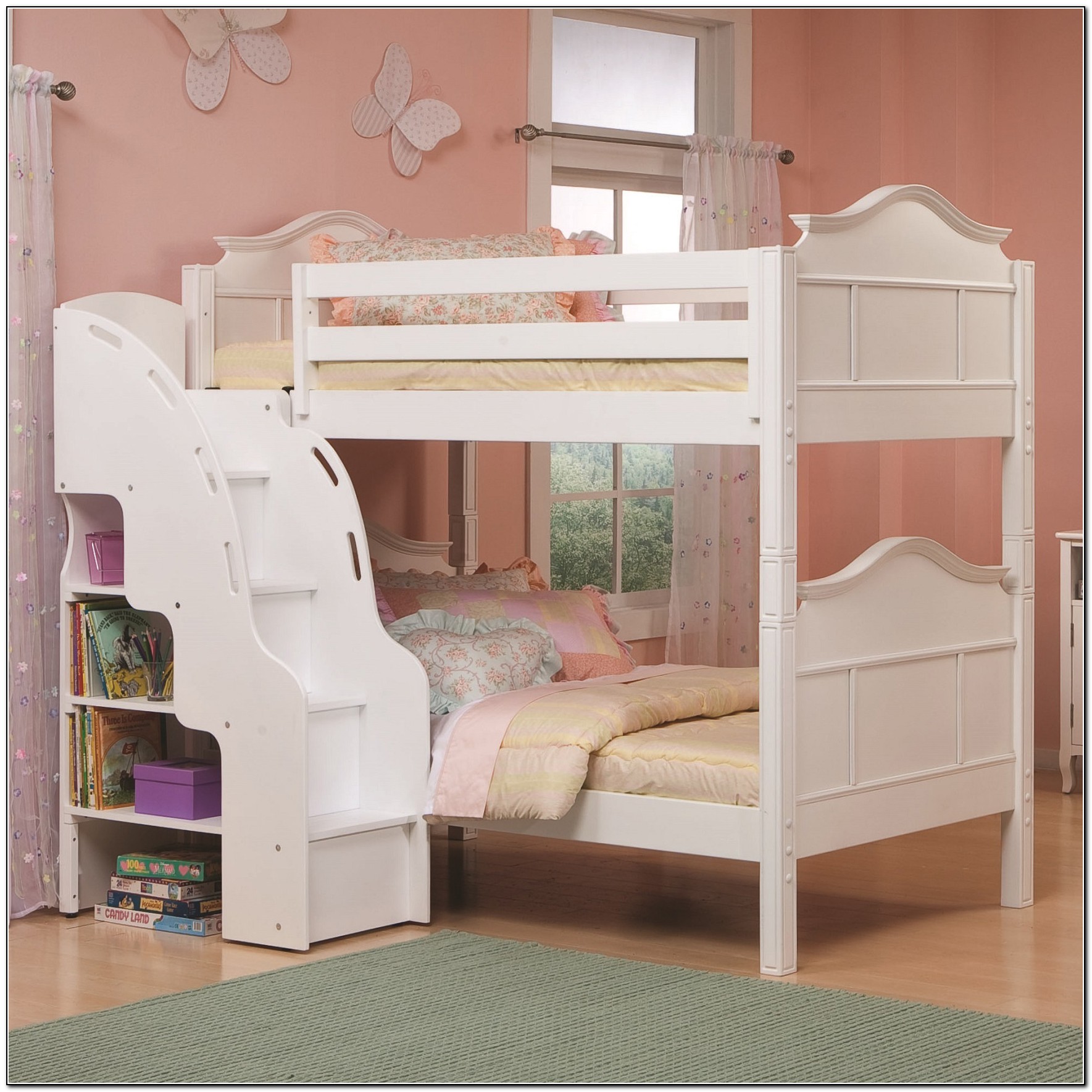 Girl Bunk Beds With Storage