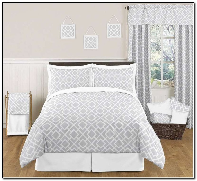 Grey And White Bedding Sets