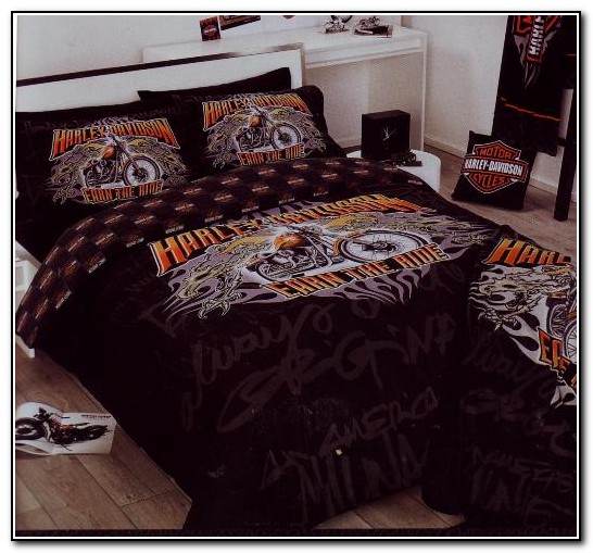 Harley Davidson Queen Size Bedding