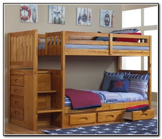 Loft Bed With Stairs And Drawers