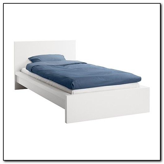 Malm Bed Frame Low White