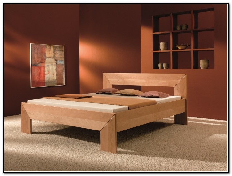  Modern Wood Bed  Frames Beds  Home Design Ideas 