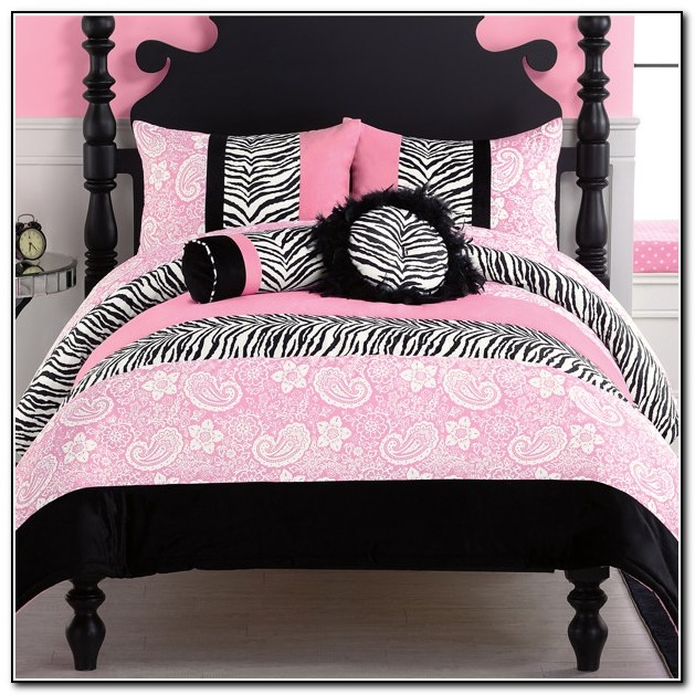 Pink Zebra Bedding Bed Bath Beyond