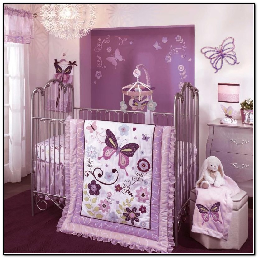 Purple Crib Bedding Canada