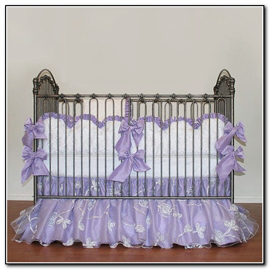 Purple Crib Blankets