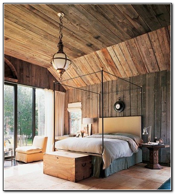 Reclaimed Wood Bedroom