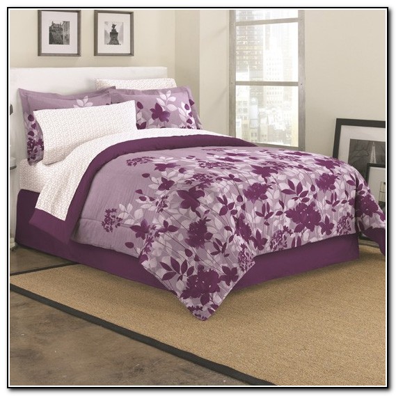 Twin Bed In A Bag Purple