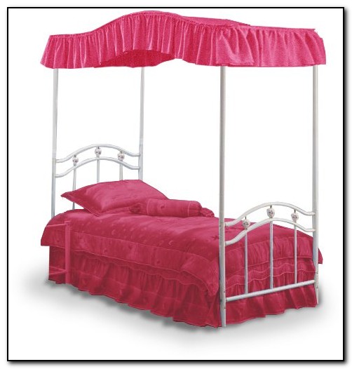 Twin Canopy Bed Cover