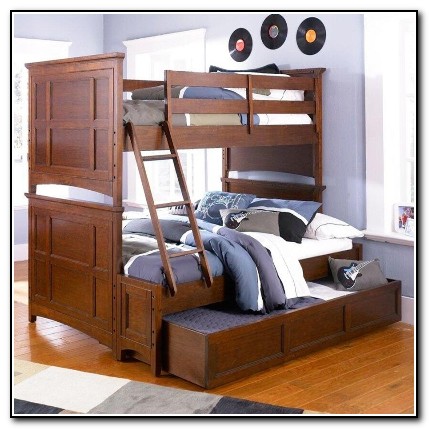 Twin Full Bunk Bed With Trundle