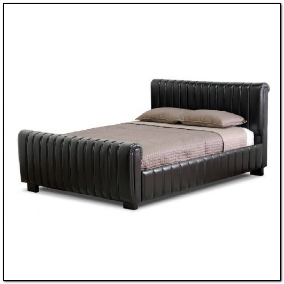 Upholstered Platform Bed Queen