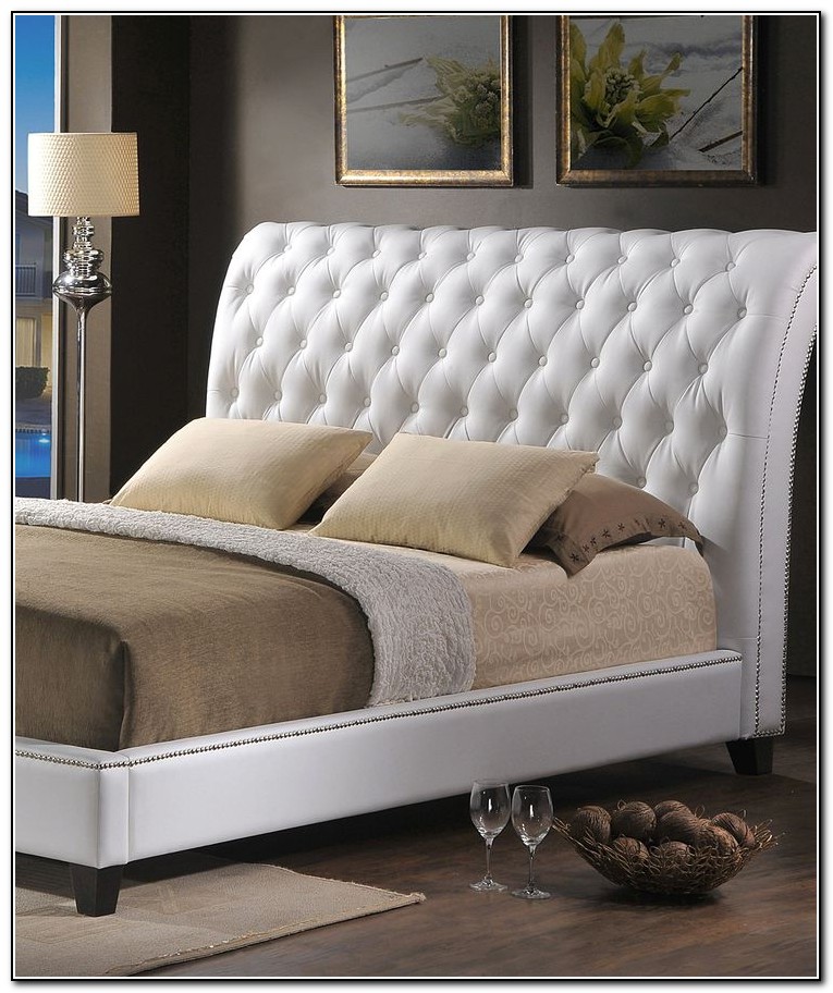White Queen Bed Set