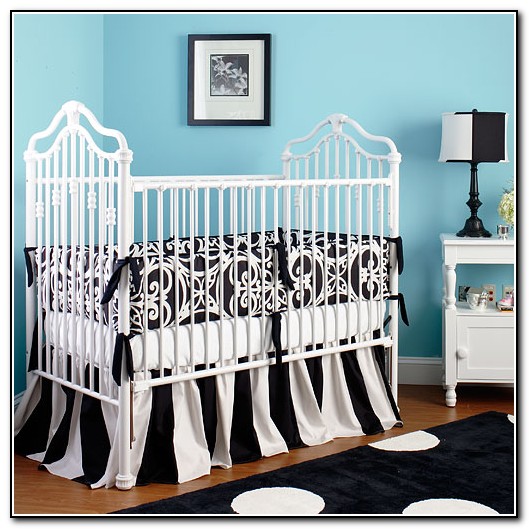 Black And White Crib Bedding For Boys