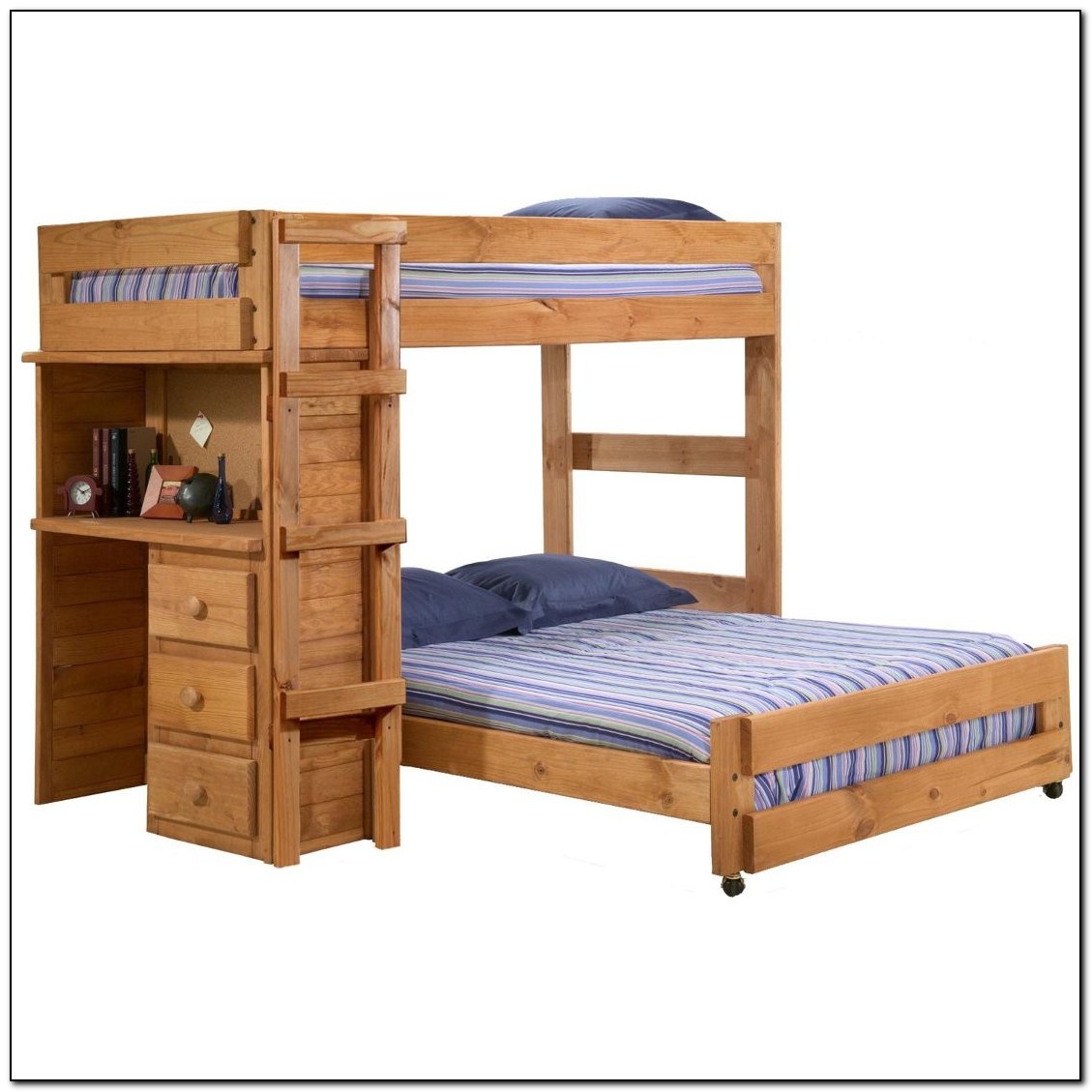 Bunk Bed Twin Over Full With Desk