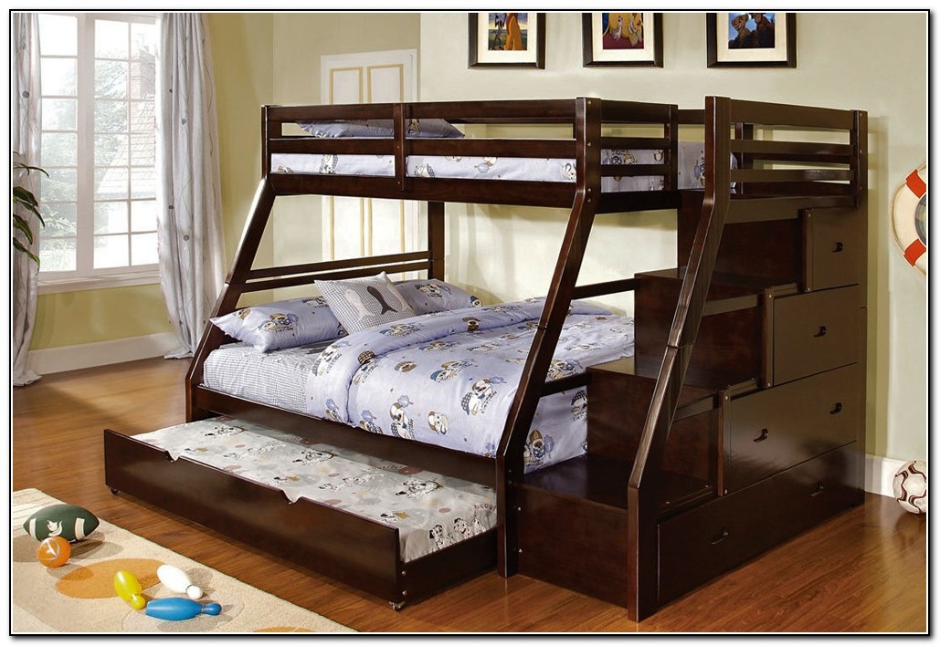 Bunk Bed Twin Over Full With Stairs