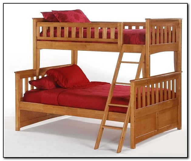 Bunk Bed Twin Over Full Wood