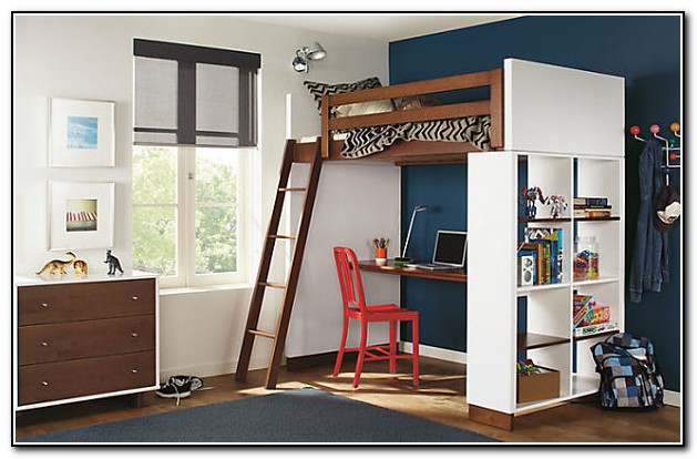 Bunk Bed With Desk Underneath For Adults