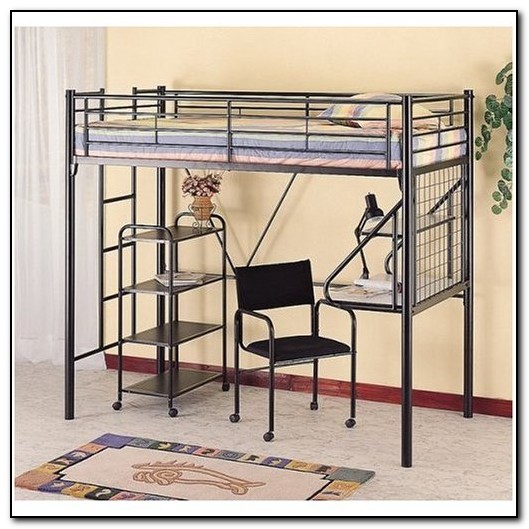Bunk Bed With Desk Underneath Ikea