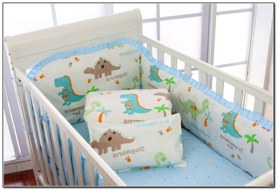 Dinosaur Crib Bedding For Boys