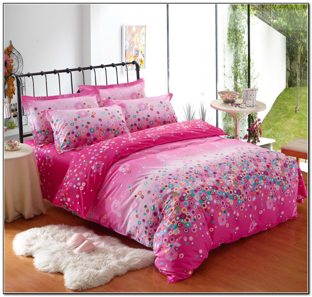 Hot Pink Bedding Sets Queen