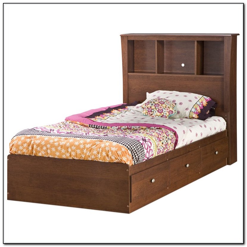 Kids Twin Bed With Storage