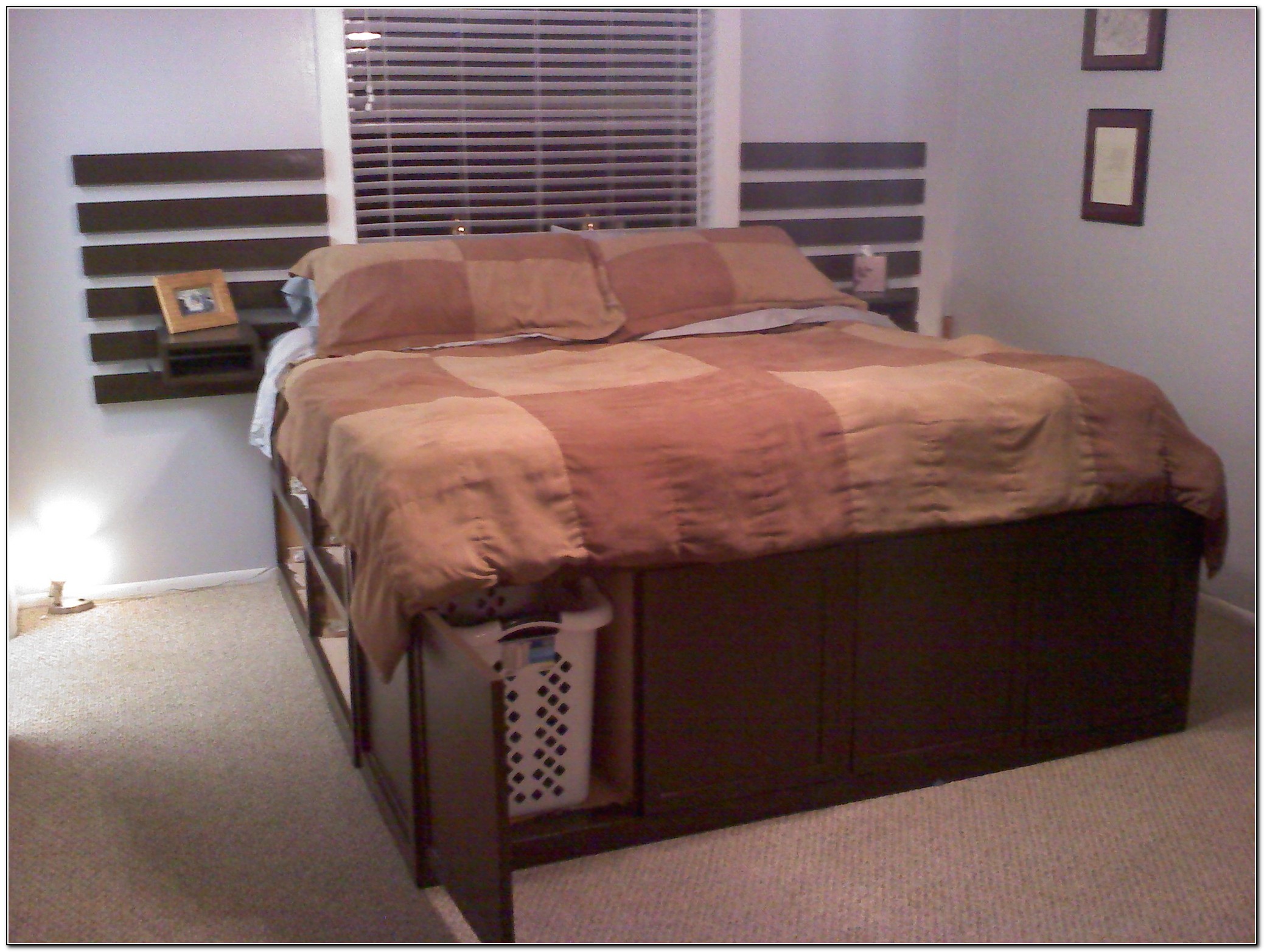 King Size Storage Bed Plans