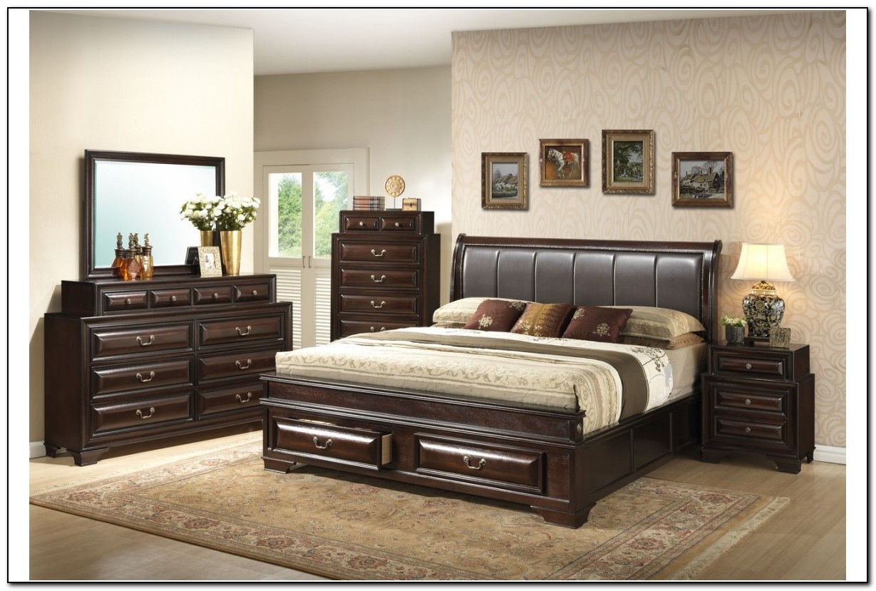 King Size Storage Bedroom Sets - Beds : Home Design Ideas ...