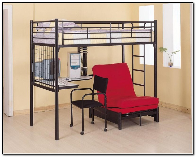 Loft Bunk Bed With Desk Underneath