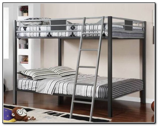 Metal Loft Bed With Stairs