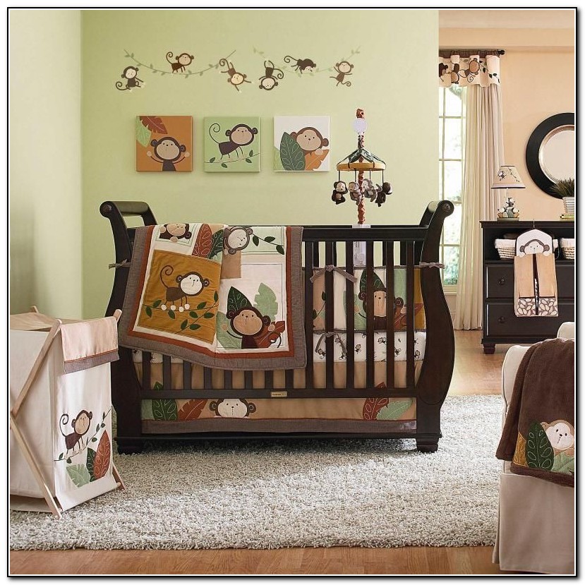 Monkey Crib Bedding Sets For Boys
