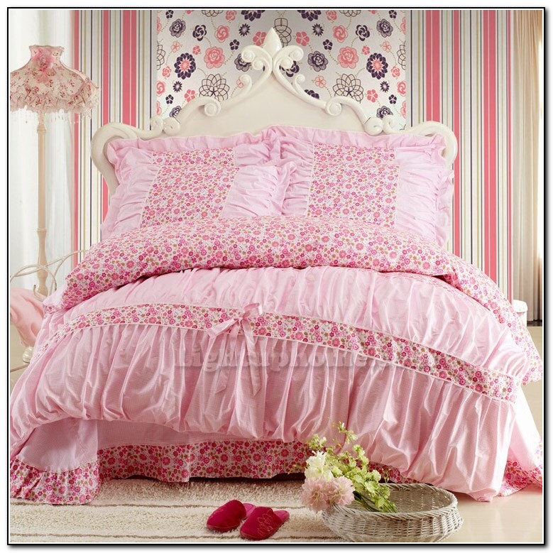 Pink Bedding Sets For Girls