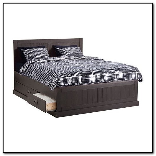 Queen Bed Frame With Storage Ikea