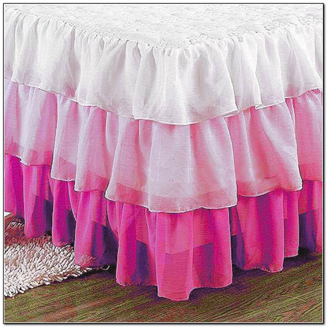 Ruffled Bed Skirt Full