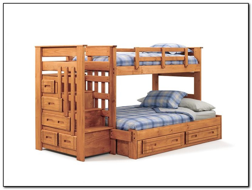 Staircase Bunk Bed Twin Over Full