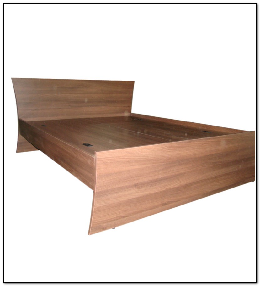 Storage Bed Queen Solid Wood
