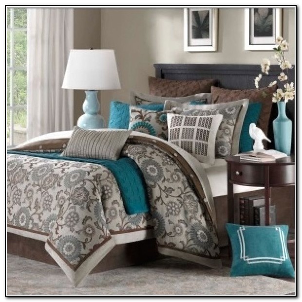 Teal And Grey Bedding Sets