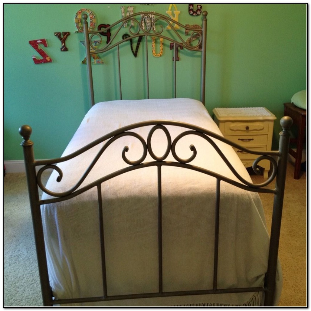 Twin Metal Bed Frame Assembly
