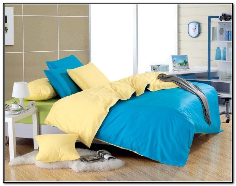 Yellow And Blue Bedding Sets