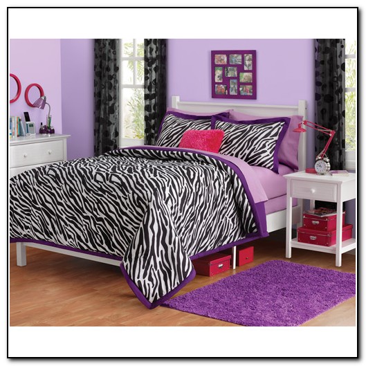 Zebra Bedding Set Full Size