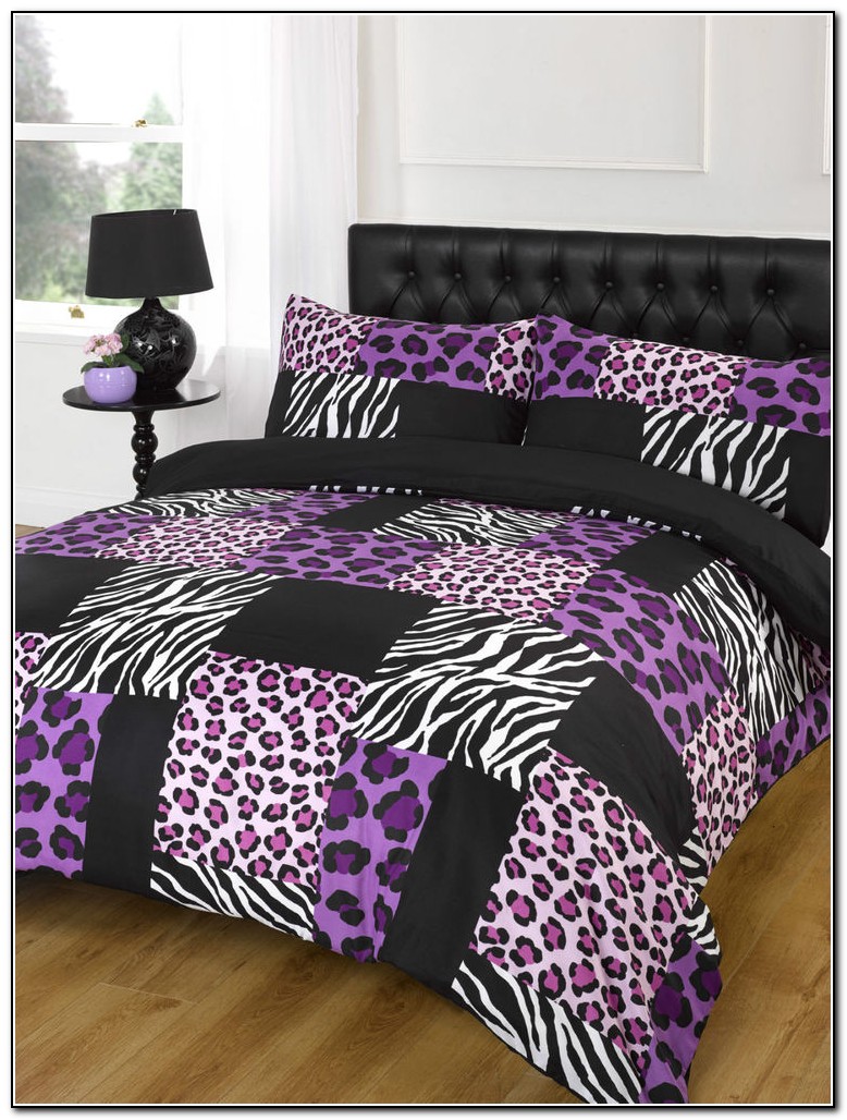Zebra Bedding Set King Size