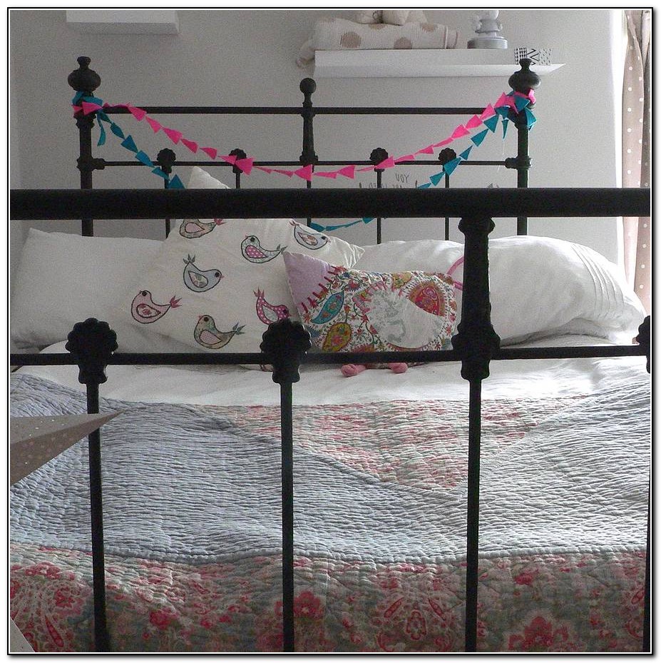 Antique Iron Bed Frame Full Size