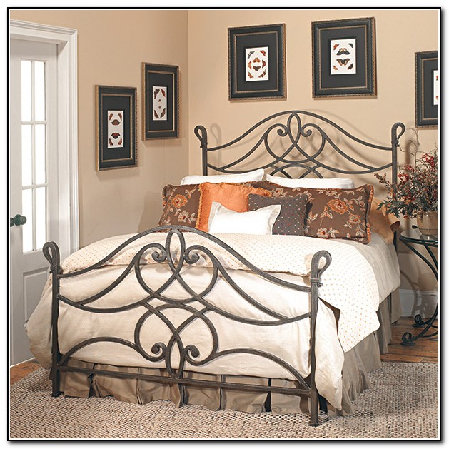 Antique Iron Bed Frame Queen