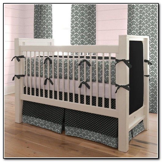 Black And White Baby Bedding Crib Sets