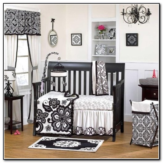 Black And White Baby Bedding