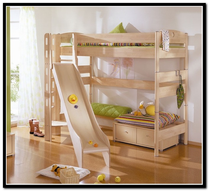 Childrens Loft Beds With Slide