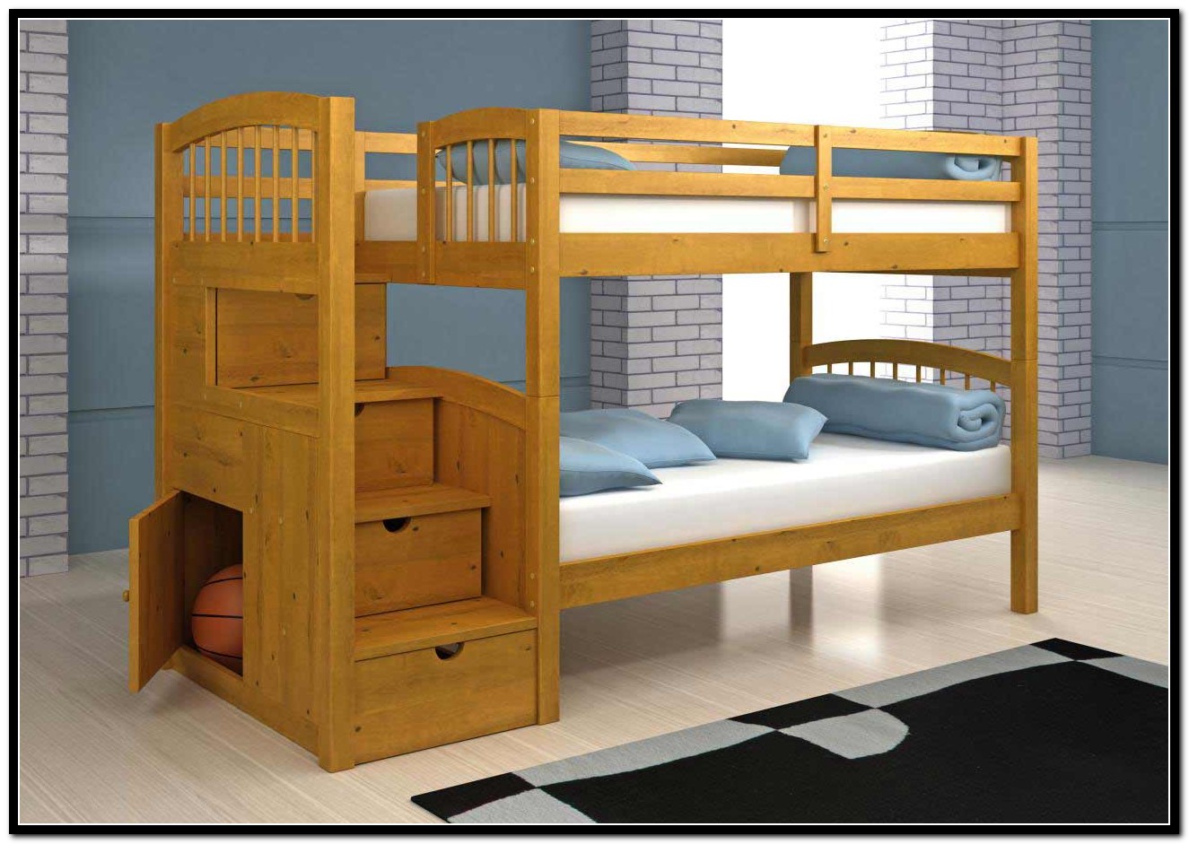 Childrens Loft Beds With Stairs
