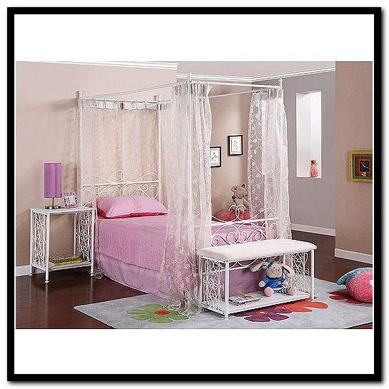 Full Size Canopy Bed Walmart