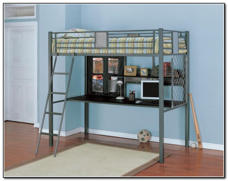 Loft Bunk Beds With Stairs And Desk