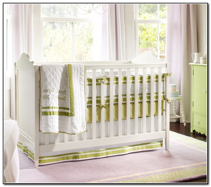 Modern Neutral Crib Bedding