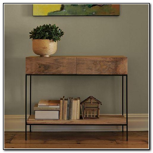 Rustic Sofa Table With Storage Download Page – Home Design 